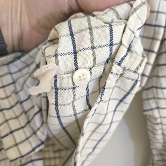 J. Crew Plaid Check Size S Oxford Slim Button Down Dress Shirt - Picture 6 of 7